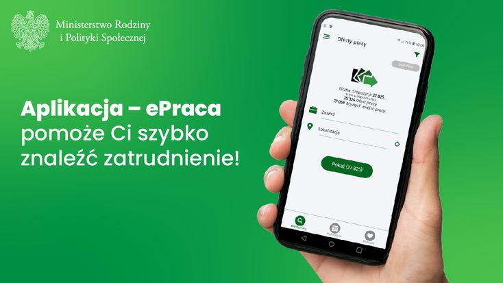 Aplikacja ePraca pomoże Ci szybko znaleźć zatrudnienie!